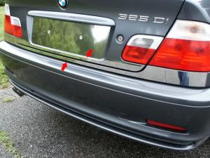 00-05 BMW 3 Series 2 Door QAA Rear Deck Trims (2 1/2