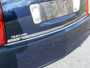 05-11 Cadillac STS QAA Rear Deck Trim