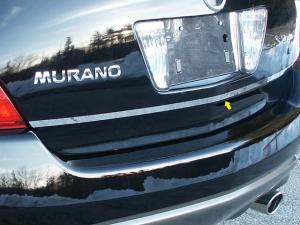 04-07 Nissan Murano 4 Door QAA Rear Tailgate Trim (3/8