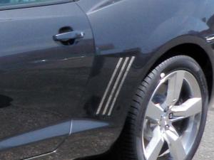 10-13 Chevy Camaro QAA Side Vent Trims - Shark Style