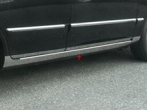 01-06 Kia Optima 4 Door QAA On Rocker Panel Trims - Lower Rocker and Door (3.8