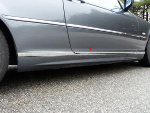 00-05 BMW 3 Series 2 Door QAA Rocker Panel Trims - Under and Lower (1 3/16