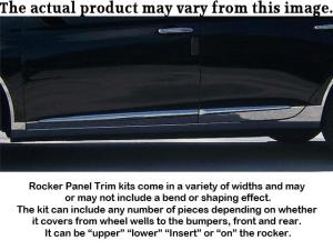 94-96 Cadillac Sedan Deville 4 Door QAA Upper Rocker Panel Trims with Flares (4 3/4-5 1/2