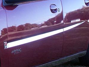 05-07 Saturn Ion QAA Body Side Molding Accent Trims (1.4