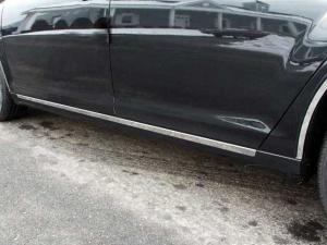 08-12 Chevy Malibu 4 Door (Base) QAA Lower Rocker Panel Accent Trims (1 1/8