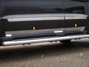 11-13 Jeep Grand Cherokee 4 Door QAA Lower Rocker Panel Trims - On Bottom of Doors (3.375