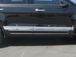 11-13 Ford Explorer  QAA Upper Rocker Panel Trims (3.75-4