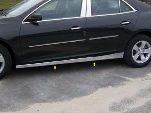 2013 Chevy Malibu QAA On Rocker Panel Trims (2 1/2