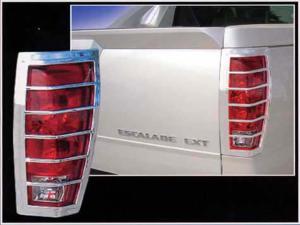 02-06 Cadillac Escalade EXT QAA Taillight Bezels - Chrome