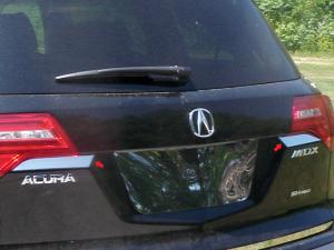 07-13 Acura MDX QAA Rear Taillight Trims - Under Taillight