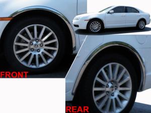 06-09 Ford Fusion, 06-10 Mercury Milan, 06-12 Lincoln MKZ, 06-12 Lincoln Zephyr QAA Wheel Well Trims