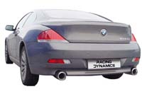 04-10 BMW 6 Series (E63) Racing Dynamics Mufflers - Sport Exhaust w/ Dual Mufflers