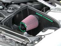 00-05 325i (E46) Racing Dynamics Cold Air Intakes - w/ Real Carbon Fiber Integral Heat Shield