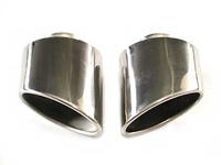 96-98 993 Racing Dynamics - Tailpipe Tips, Large Oval 100mm