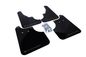 Subaru Forester 2009-2013 2.5X, XT Rally Armor Mud Flaps - Black/Grey Logo