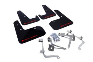 Subaru WRX & STI Sedan 2011-2014 WRX Sedan, STI Sedan Rally Armor Mud Flaps - Black/Red Logo