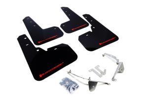 Subaru XV Crosstrek 2013-2016 Rally Armor Mud Flaps - Black/Red Logo