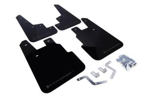 Subaru Forester 2014-16 Rally Armor Mud Flaps - Black/Grey Logo