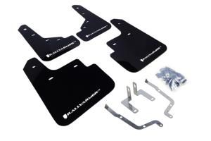 Mazda 3 2014-16 Grand Touring, Sport, SV, Touring Rally Armor Mud Flaps - Black/White Logo