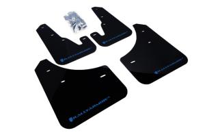 Mazdaspeed  3 2004-2009 I, Mazdaspeed, S Rally Armor Mud Flaps - Black/Blue Logo