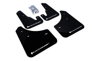 Mazdaspeed  3 2004-2009 I, Mazdaspeed, S Rally Armor Mud Flaps - Black/White Logo