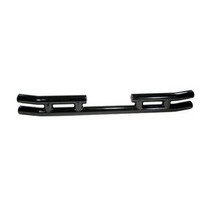 07-12 JK Rampage Double Tube Rear Bumper - Textured Black