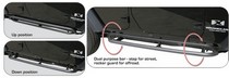 07-12 Jeep JK 2 & 4 Door Rampage SRS Side Bar Retractable RockerGuard Step - Textured Finish