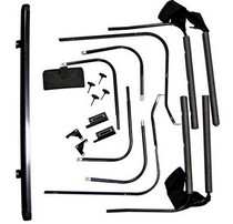 87-95 Wrangler Rampage Soft Top Replacement Hardware (Includes Adjustable Spreader Bar)