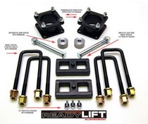 2007-2012 Toyota Tundra-TRD Models May Sit Higher In Front 2WD, 4WD ReadyLift® Smart Suspension Systems (SST) Lift Kit (Front Lift: 3.0