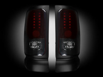 Dodge 94-01 RAM 1500 & 94-02 RAM 2500/3500 Recon Tail Light Set - Dark Red Smoked Lens