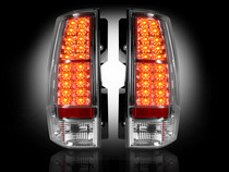 Chevy & GMC Tahoe, Yukon, Suburban, Denali 07-09 Recon LED Tail Light Set - Clear Lens