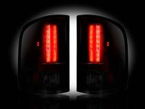 GMC Sierra 07-11 Recon LED Tail Light Set - Dark Red Smoked Lens