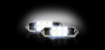 00-01 Audi A4 (With halogen capsule headlamps) ,  00-01 Audi A4 (With HID (high intensity discharge) headlamps), 00-01 Audi S4 (With halogen capsule headlamps), 00-04 Honda Odyssey, 00-04 Saturn L Series , 00-04 Volvo V40,  01-03 Volkswagen Jetta (Wagon), 01-03 Volvo S60 , 01-03 Volvo V70, 01 Volkswagen Passat (Early model), 02-03 Volvo S40 ,  02-04 Audi A4 Avant (With halogen capsule headlamps) ,  02-04 Audi A4 Avant (With HID (high intensity discharge) headlamps) , 02-05 Volkswagen Passat (With halogen capsule headlamps) ,  02-05 Volkswagen Passat (With HID (high intensity discharge) headlamps), 02 Audi A4 (With halogen capsule headlamps) ,  02 Audi A4 (With HID (high intensity discharge) headlamps) ,  03-04 Audi A4 Sedan (With halogen capsule headlamps) ,  03-04 Audi A4 Sedan (With HID (high intensity discharge) headlamps), 03-04 Volvo XC90 (With halogen capsule headlamps) ,  03-04 Volvo XC90 (With HID (high intensity discharge) headlamps), 03 Saab 9-3 (4-door with halogen capsule headlamps) ,  03 Saab 9-3 (4-door with HID (high intensity discharge) headlam) , 03 Volvo XC70 , 04-05 Bmw 645Ci , 04-06 Hyundai Elantra (Hatchback) ,  04-06 Hyundai Elantra (Sedan), 04-06 Mercedes-Benz E-class (With halogen capsule headlamps) ,  04-06 Mercedes-Benz E-class (With HID (high intensity discharge) headlamps),  04-06 Saab 9-3 (With halogen capsule headlamps) ,  04-06 Saab 9-3 (With HID (high intensity discharge) headlamps) ,  04-08 Jaguar XJ8 (With halogen capsule headlamps) ,  04-08 Jaguar XJ8 (With HID (high intensity discharge) headlamps), 04 Audi S4 Avant (With halogen capsule headlamps) ,  04 Audi S4 Avant (With HID (high intensity discharge) headlamps), 04 Volkswagen Jetta ,  04 Volvo S40 (Early model) ,  04 Volvo S40 (Late model),  04 Volvo S60 (With halogen capsule headlamps) ,  04 Volvo S60 (With HID (high intensity discharge) headlamps),  04 Volvo XC70 (With halogen capsule headlamps) ,  04 Volvo XC70 (With HID (high intensity discharge) headlamps),  05-06 Audi A4 Avant (With halogen capsule headlamps) ,  05-06 Audi A4 Avant (With HID (high intensity discharge) headlamps), 05-06 Audi S4 Avant (With halogen capsule headlamps) ,  05-06 Audi S4 Avant (With HID (high intensity discharge) headlamps), 05-10 Volvo S40 (With halogen capsule headlamps) ,  05-10 Volvo S40 (With HID (high intensity discharge) headlamps), 05 Kia Optima,  05 Saturn L300, 05 Volkswagen Jetta, A4, 06-10 Bmw M6, 06-10 Hyundai Accent (Hatchback) ,  06-10 Hyundai Accent (Sedan), 06-10 Hyundai Azera, 06-10 Hyundai Sonata, 06-10 Kia Rio ,  06 Bmw 650i,  06 Kia Rio5, 06 Mercedes-Benz CLS (With halogen capsule headlamps) ,  06 Mercedes-Benz CLS (With HID (high intensity discharge) headlamps), 06 Volkswagen Passat (With halogen capsule headlamps) ,  06 Volkswagen Passat (With HID (high intensity discharge) headlamps), 07-08 Audi A4 (With halogen capsule headlamps) ,  07-08 Audi A4 (With HID (high intensity discharge) headlamps) , 07-08 Hyundai Tiburon, 07-09 Kia Amanti, 07-09 Kia Spectra ,  07-09 Kia Spectra5, 07-10 Jeep Compass, 07-10 Jeep Patriot, 07-10 Kia Sportage, 07 Hyundai Elantra,  07 Saab 9-3 (With halogen capsule headlamps) ,  07 Saab 9-3 (With HID (high intensity discharge) headlamps), 08-10 Bmw M5,  08-10 Saab 9-3 Exc. Wgn. (With halogen capsule headlamps) ,  08-10 Saab 9-3 Exc. Wgn. (With HID (high intensity discharge) headlamps) ,  08-10 Saab 9-3 Wagon (With halogen capsule headlamps) ,  08-10 Saab 9-3 Wagon (With HID (high intensity discharge) headlamps) , 08-10 Volvo C30 (With halogen capsule headlamps) ,  08-10 Volvo C30 (With HID (high intensity discharge) headlamps), 08-10 Volvo V50 (With halogen capsule headlamps) ,  08-10 Volvo V50 (With HID (high intensity discharge) headlamps), 09-10 Hyundai Genesis (With halogen capsule headlamps) ,  09-10 Hyundai Genesis (With HID (high intensity discharge) headlamps) ,  09 Jaguar XJ8 ,  10 Hyundai Genesis Coupe (With halogen capsule headlamps) ,  10 Hyundai Genesis Coupe (With HID (high intensity discharge) headlamps), 10 Jaguar XJ ,  80-87 Bmw 600 Series , 84-87 Jaguar XJ6, 84-91 Jaguar XJS, 85-87 Audi 4000 & Coupe, 86-87 Bmw 300 Series , 86-88 Bmw 500 Series, 86-92 Volkswagen Jetta,  88-91 Bmw 300 Series,  88-94 Jaguar XJ6, 88 Audi 5000CS ,  88 Audi 5000S,  88 Bmw 600 Series (With halogen capsule headlamps) ,  88 Bmw 600 Series (With sealed beam headlamps), 88 Bmw M3 ,  89-91 Bmw M3, 89 Bmw 600 Series , 91-97 Volkswagen Passat,  92 Bmw 300 Series Convertible ,  92 Bmw 300 Series Sedan & Coupe, 93-95 Bmw 300 Series , 93-96 Volkswagen Jetta , 94 Jaguar XJ12 , 95-02 Volkswagen Cabrio , 95-96 Jaguar XJ12 , 95-97 Audi A6 ,  95-97 Jaguar XJ6 , 95-98 Bmw M3, 96-98 Audi A4 , 96-98 Bmw Z3 ,  96 Audi A6 (Early model) ,  96 Audi A6 (Late model),  96 Bmw 300 Series Exc. 318is ,  97-98 Bmw 300 Series Exc. 318ti ,  97-98 Volkswagen Jetta (With 2 headlamp system) ,  97-98 Volkswagen Jetta (With 4 headlamp system), 97 Audi A8 , 97 Audi S6,  98-00 Jaguar XJ8,  98-03 Audi A8 (With halogen capsule headlamps) ,  98-03 Audi A8 (With HID (high intensity discharge) headlamps), 98 Audi A6 (Early model) ,  98 Audi A6 (Late model with halogen capsule headlamps) ,  98 Audi A6 (Late model with HID (high intensity discharge) hea) ,  99-01 Bmw Z3 (Coupe) ,  99-02 Bmw Z3 (Roadster), 99-03 Volvo S80,  99-04 Audi A6 (With halogen capsule headlamps) ,  99-04 Audi A6 (With HID (high intensity discharge) headlamps),  99 Audi A4 (With halogen capsule headlamps) ,  99 Audi A4 (With HID (high intensity discharge) headlamps), 99 Bmw 323is ,  99 Bmw 328is,  99 Volkswagen Cabrio (Early model with 4 headlamp system) ,  99 Volkswagen Cabrio (Late model with 4 headlamp system) ,  99 Volkswagen Cabrio (With 2 headlamp system),  99 Volkswagen Jetta (Early model with 2 headlamp system) ,  99 Volkswagen Jetta (Early model with 4 headlamp system)  Recon 6418 10mm x 35mm  (6 L.E.D.s on each bulb) Festoon Style High-Power 1-Watt L.E.D. Bulbs - WHITE (Two Bulbs Per Package)
