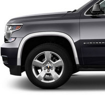 15-16 Chevrolet Tahoe Restyling Ideas Fender Trims - Mirror Finish