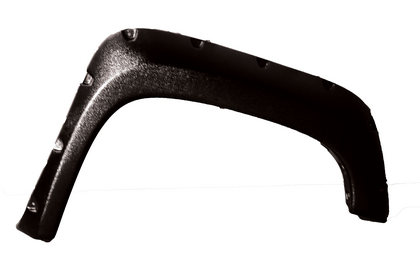 07-13 GMC Sierra Restyling Ideas Fender Flares - Rivet/Bolt Style, Textured