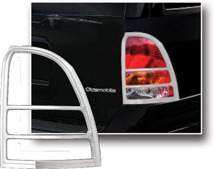 04-07 Buick Rainier Restyling Ideas Tail Light Bezels - ABS Chrome