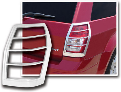 05-08 Dodge Magnum Restyling Ideas Tail Light Bezels - ABS Chrome