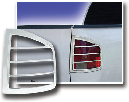 94-04 GMC Sonoma Restyling Ideas Tail Light Bezels - ABS Chrome