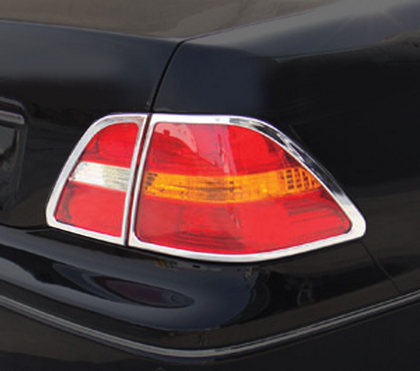 01-03 Lexus LS Restyling Ideas Tail Light Bezels - ABS Chrome