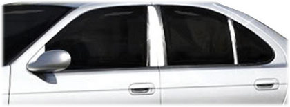 00-06 Nissan Sentra Restyling Ideas Pillar Post Trims - Mirror Finish