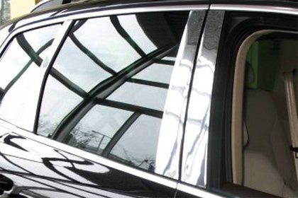 04-10 Volkswagen Touareg Restyling Ideas Pillar Post Trims - Mirror Finish