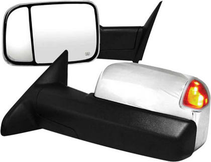 09-11 Dodge Ram Restyling Ideas Towing Mirror Chrome Covers