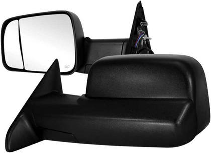 13-13 Dodge Ram Restyling Ideas Towing Mirror Covers - Texture