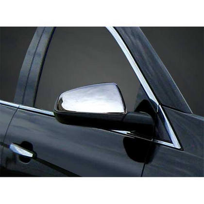 10-15 Cadillac SRX Restyling Ideas Mirror Covers - Top, ABS Chrome