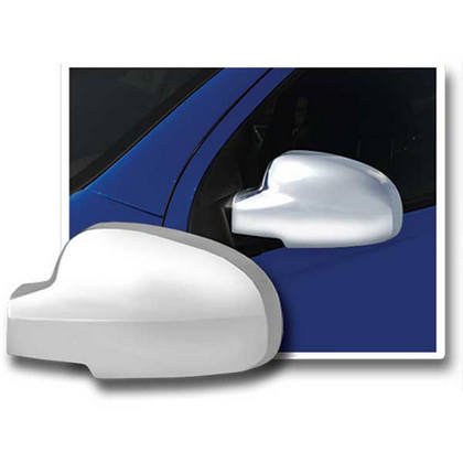 04-06 Chevrolet Aveo Restyling Ideas Mirror Covers - ABS Chrome