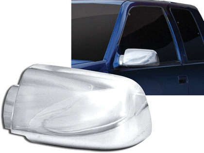 88-00 Chevrolet C- and K-Series Truck Restyling Ideas Mirror Covers - ABS Chrome