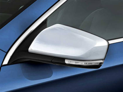 14-15 Chevrolet Impala Restyling Ideas Mirror Covers - , ABS Chrome