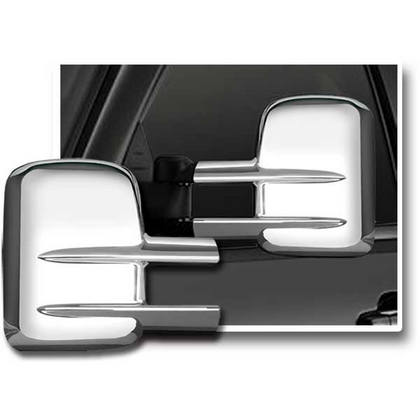 07-15 Chevrolet Silverado Restyling Ideas Mirror Covers - ABS Chrome