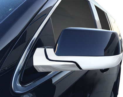 15-16 Chevrolet Suburban Restyling Ideas Mirror Coverss - ABS Chrome, Bottom