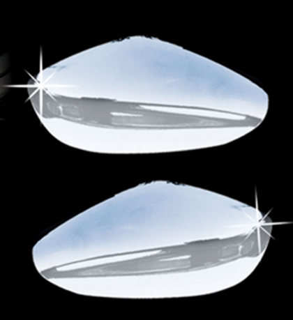 11-14 Hyundai Sonata Restyling Ideas Mirror Covers - ABS Chrome